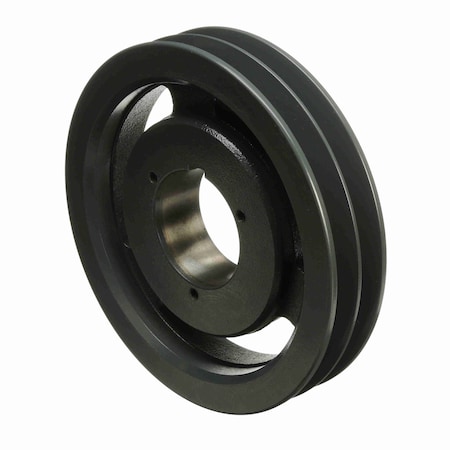 Browning 2 Groove Cast Iron Bushed Bore Multiple Sheave, 2B5V80 2B5V80
